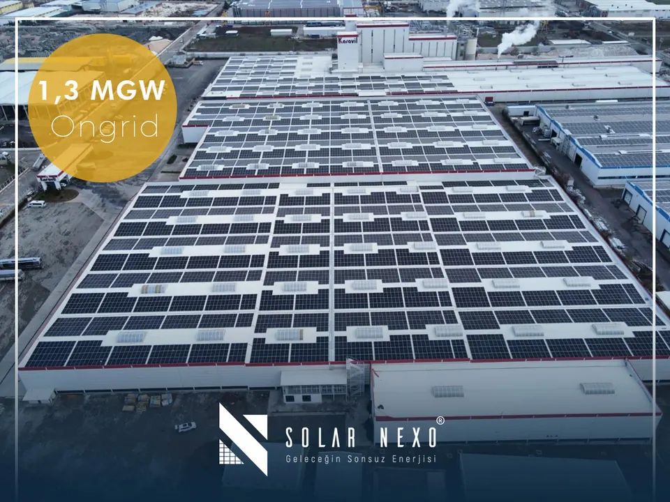 On-grid Systems application area in Antalya