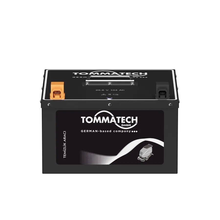 TommaTech 51.2V 105Ah Temizlik Aracı Lityum Batarya